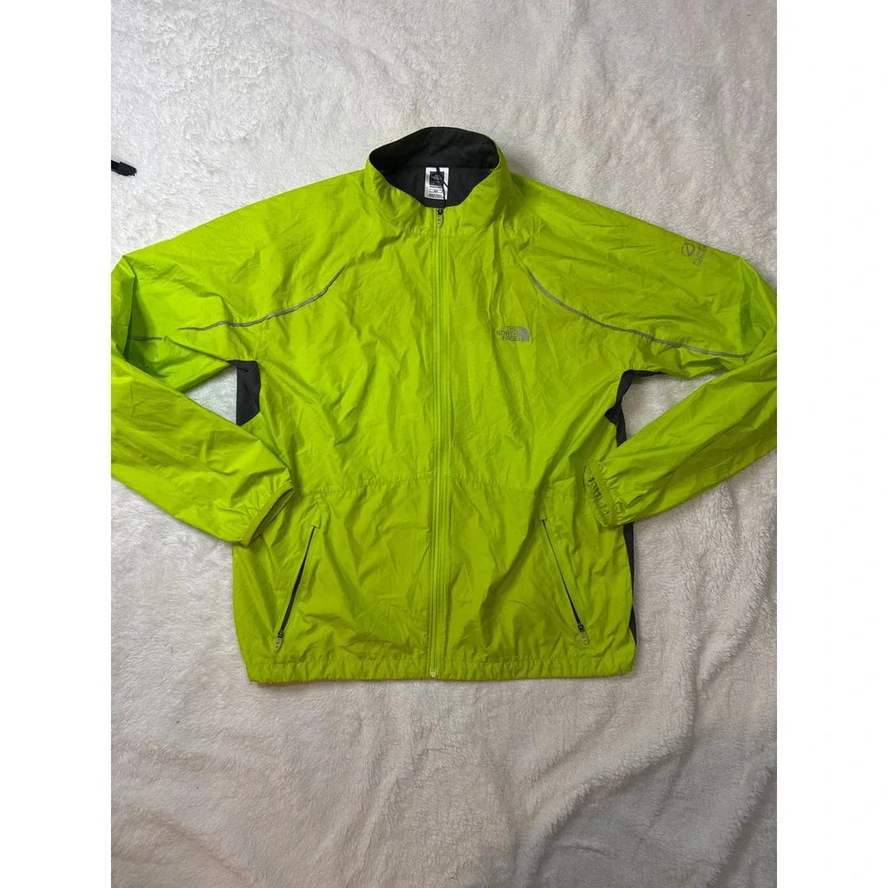 The North Face Flight Series Men's Lightweight Running Jacket Green Full Zip